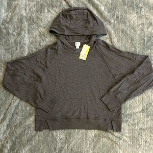 all in motion athletic crop top sweater